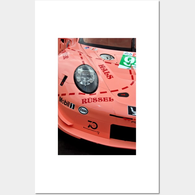 Pink Pig Germans Sports Motor Car Wall Art by AndyEvansPhotos